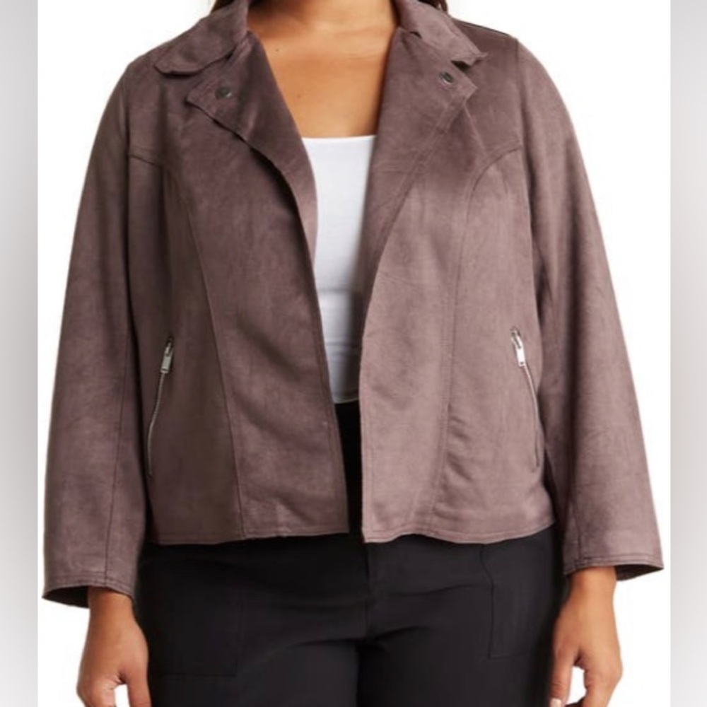 Philosophy by RPublic Clothing faux suede Jacket
